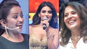 96K views · 11 shares | Anchor Suma Ultimate Fun With Nidhhi Agerwal And Anasuya Bharadwaj At SIIMA | SIIMA | Facebook
