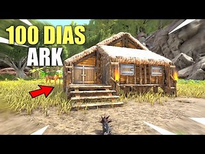 ¡SOBREVIVIENDO 100 DIAS en ARK Survival Evolved! | *MI HOGAR* #3