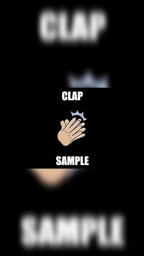 Clap Sound effect | Clap Sample 5 | Free sound effects for you | Applause Sound Effect | #shorts
