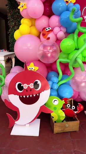 Baby Shark Party Decorations and Ideas for a Birthday Celebration