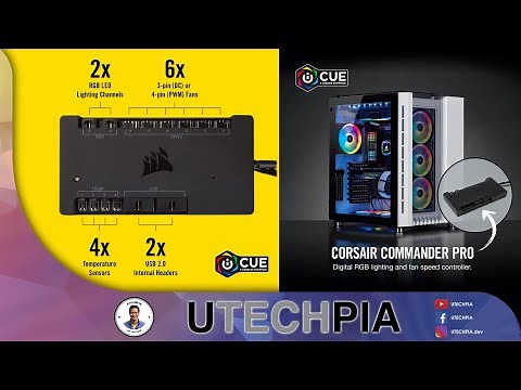Unboxing Corsair Commander Pro - Digital RGB Lighting and Fan Speed Controller