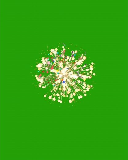 Diwali Fireworks green screen
