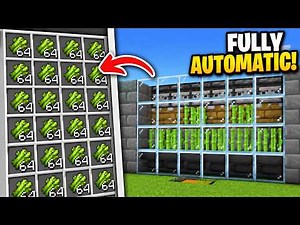 Easiest Sugarcane Farm Minecraft 26+ [Java & Bedrock]
