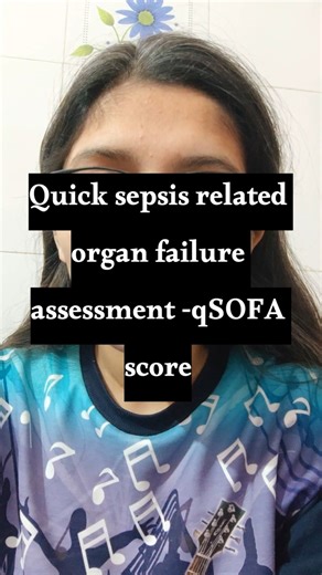 qSOFA Score #healthcare #EmergencyMedicine
