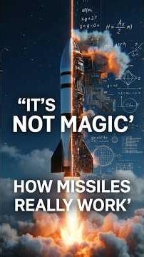 How Missiles REALLY Work 🚀 | Physics, Electronics & Engineering Explained #shorts #3danimation