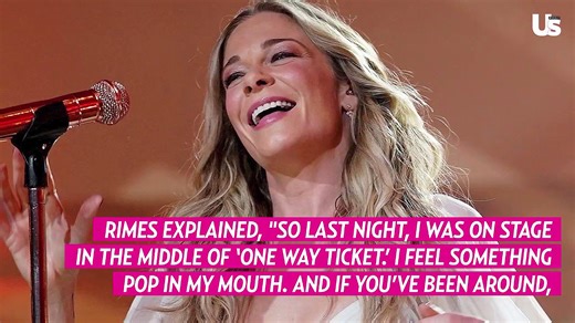 LeAnn Rimes' Teeth Fell Out Mid-Performance at Recent Concert