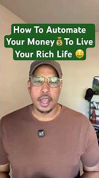 How to automate your money to simplify your life 👍💰