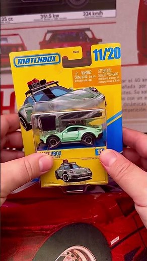 Matchbox Collectors 2022 Porsche 911 Rally Unboxing!🔥🚗 #Matchbox #Porsche911 #Diecast