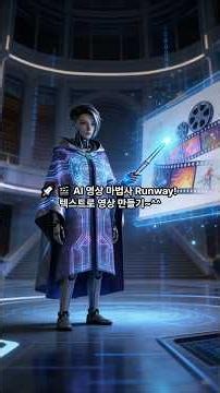 🎬 AI 영상 마법사 Runway! 텍스트로 영상 만들기~^^ #Runway #텍스트로영상만들기 #AI크리에이터 #AI영상편집툴 #AI영상크리에이티브 #런웨이 #런웨이사용법