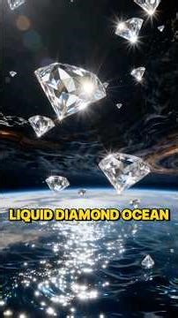 only on this planet does it rain diamonds #space #nasa #astronomy #diamond #rain #shorts