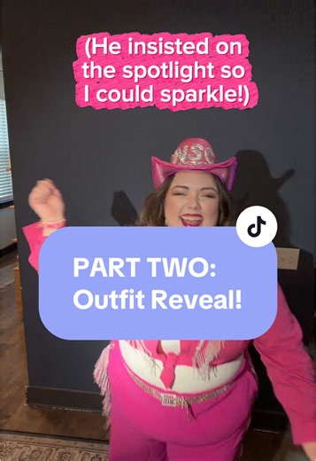 Plus Size Barbie Costume Reveal by My Husband