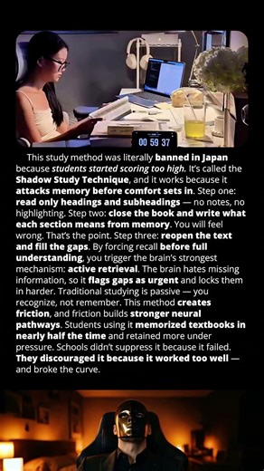 this study method was literally banned in japan!