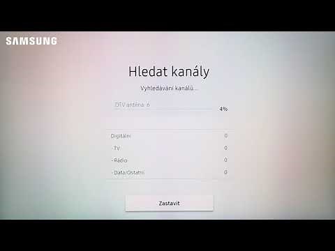 Jak naladit pozemní televizní vysílání DVB-T2?