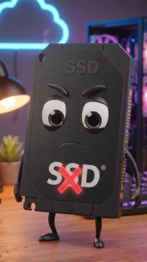 O lado SOMBRIO do SSD que ninguém te conta #ssd #hardware #pcgamer #tecnologia #backup