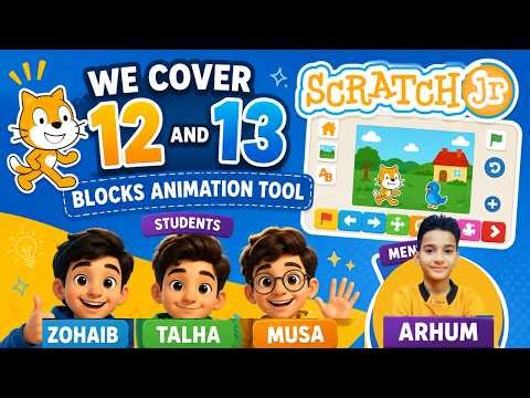 Blocks Animation Class 12 & 13 | For kids