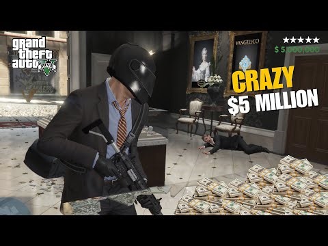 The CRAZY Easy Way to Rob $5 Million in GTA V