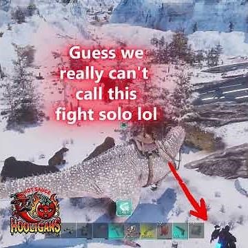 Has this ever happened to you? SOLO ICE TITAN FIGHT on OFFICIAL! Surviving Official: Ark ASA Diaries