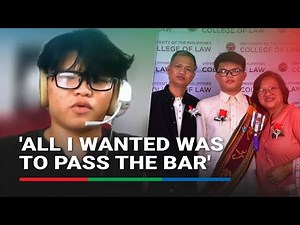 Interview: 2025 Bar Exam topnotcher Jhenroniel Sanchez 'very surprised' by results | ABS-CBN News