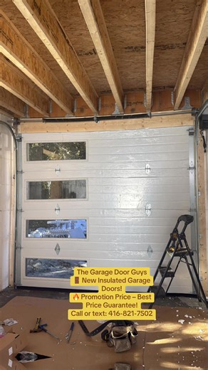 The Garage Door Guys 🚪 New Insulated Garage Doors! 🔥 Promotion Price – Best Price Guarantee! Call or text: 416-821-7502 #TheGarageDoorGuys #GarageDoorExperts #GarageDoorService #GarageDoorInstallation #GarageDoorRepair