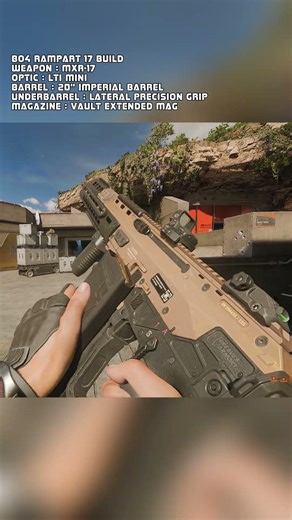 COD: BO7 : MXR-17 BLACK OPS SERIES Build #modernwarfare #callofduty #nostalgia #Shorts