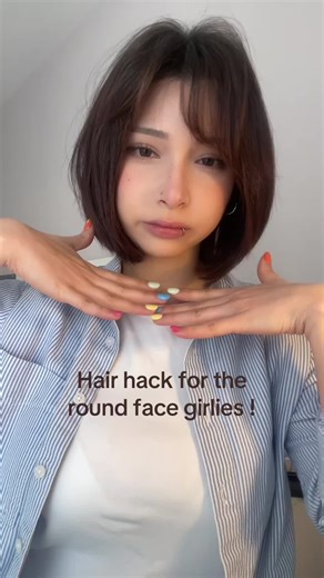 Hair Hacks for Round Face Girls