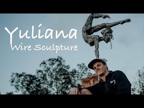 FROM WIRE to Yuliana! My Largest Sculpture YET!