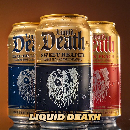 88 reactions · 12 comments | Don’t be scared. It’s just iced tea. | Liquid Death | Facebook