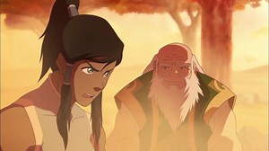 Korra viaja al Mundo Espiritual y se encuentra al Tío Iroh; y luego, es aconsejada por el Señor del Fuego Zuko. | Avatar Aang & Korra