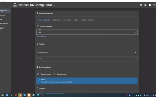 ELRS接收机-WIFI刷写简易教程-贝壳模型BAYCK