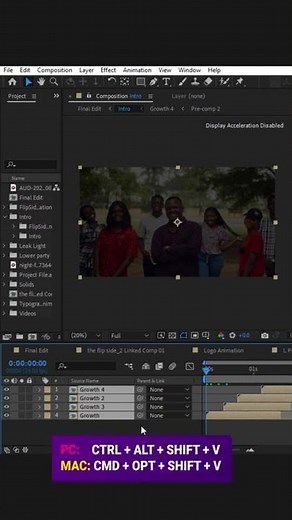 Hide Layer in After Effects | #shorts #Aftereffectskeyboardshortcuts
