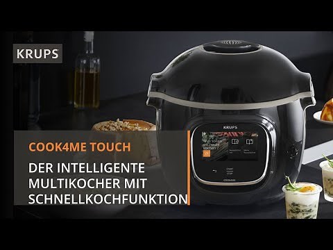 KRUPS Cook4Me Touch - Intelligenter Multikocher mit Schnellkochfunktion