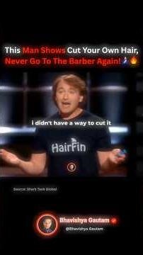 This Man Shows Cut Your Own Hair, Never Go To The Barber Again 💇🤑🔥#rich #money #usa #podcast #shorts