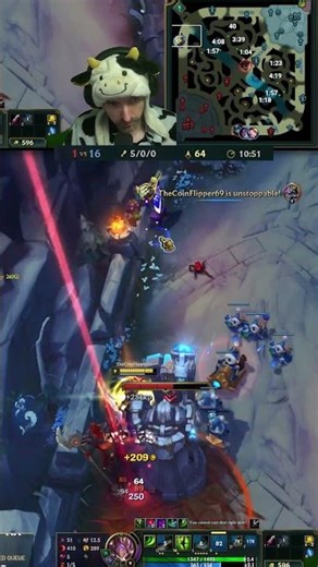 This guy will never play Nasus again after this #leagueoflegends