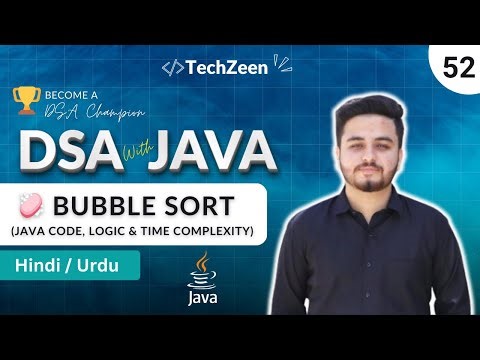DSA Tutorial #52: Bubble Sort Explained from Scratch 🤯 Java Code, Logic & Time Complexity (2026)