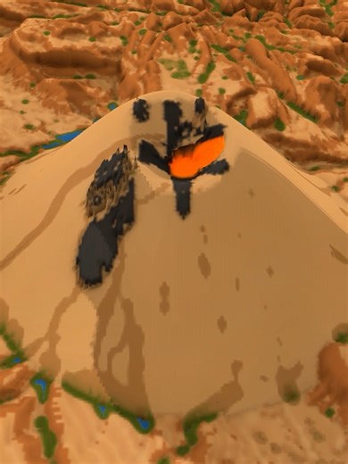 Vulcão de Areia no Deserto: Descubra Como Fiz