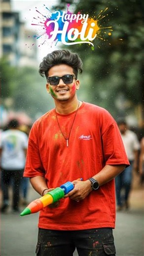 Holi Photo Editing 2026 🔥 | Trending Instagram Holi Photo Editing Tutorial 💯