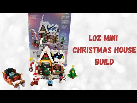 Loz Mini Christmas House Build