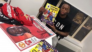 Buzzing to be in the first ever Premier League Football Sticker Collection from Panini UK. Check out my blow up sticker and hit me up if you get my card! #GotGotNeed #PremierLeagueStickers | Aaron Wan-Bissaka