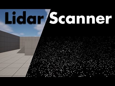 Creating a Lidar Scanner in Unreal Engine