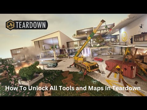 How to unlock all weapons and levels in Teardown! ( 2024 Edition )