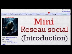 Tutoriel php : Creation d'un mini reseau social | Introduction | By NewDzign