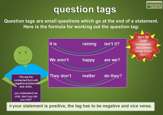 Question Tags in English: Rules, Examples, and Practice - Mingle-ish