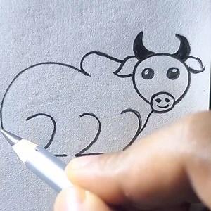 510K views · 4.9K reactions | How to draw an ox  | All About Art | Facebook