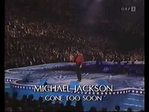 Michael Jackson "Gone Too Soon" HQ + Lyrics (Bill Clinton's Inaugural Celebration in 1992)