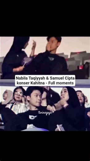 Full moments Nabila Taqiyyah & Samuel Cipta di konser Kahitna