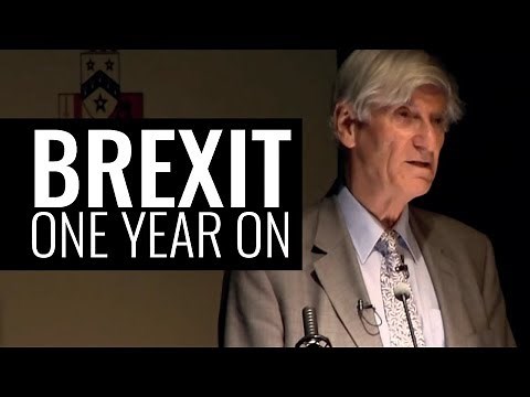 Britain and the EU: In or Out - One Year On - Professor Vernon Bogdanor FBA CBE