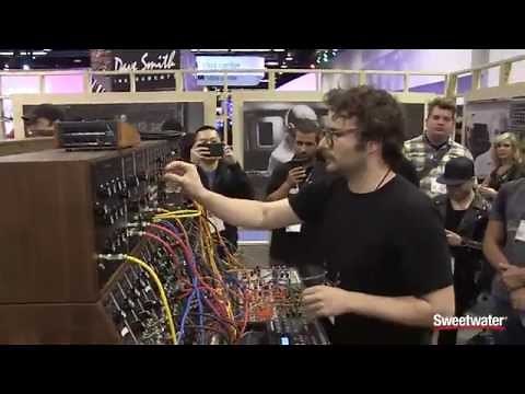 Moog Modular System 55 Demonstration - Sweetwater at Winter NAMM