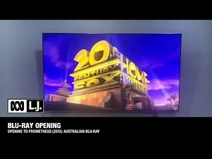 Opening to Prometheus (2012) Australian Blu-Ray