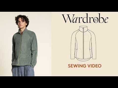 How to sew a fleece jacket | Sewing Tutorial | Wardrobe By Me