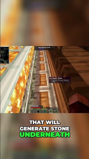 Minecraft Cobblestone Generator: Genius Stone to Gravel #shorts